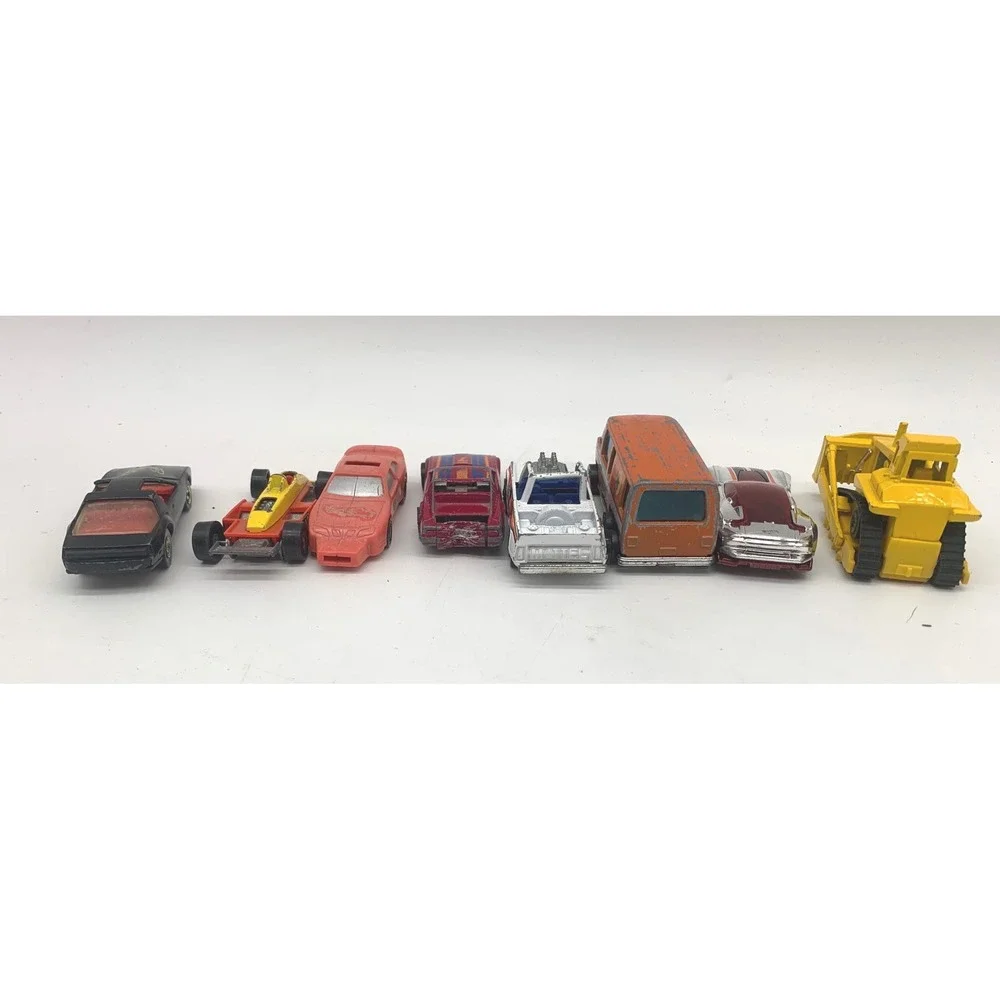 Hot Wheels Diecast Car Lot 20pc Multicolor Vintage 1987 Mattel Terrain Base